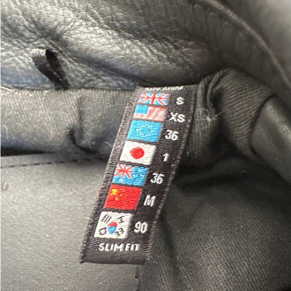 Boda Skins x Sara Sammakia - Super Cool Sh*t Leather Jacket in Black & White - Picture 4 of 8